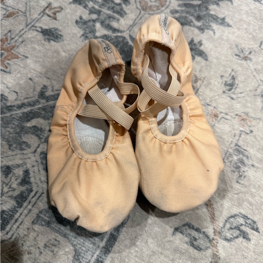 Canvas ballet shoe